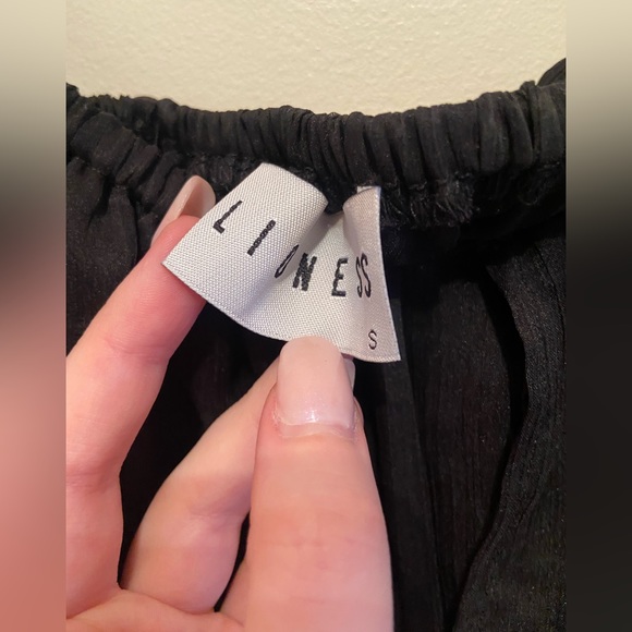 Lioness Sheer Black Top - Picture 3 of 5